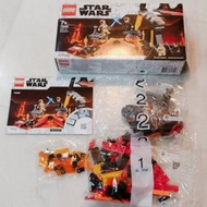 LEGO 75269 Star Wars Duel on Mustafar Play Set only No Minifigures Retired Set Home Love 3399