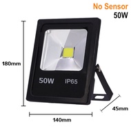 Motion Sensor Led Flood Light 220V 50W 30W 10W Outdoor LED Spotlight Floodlight Wall Lamp Reflector 