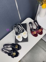 紫鑽🌟誠信商家🌟💜全新 VERSACE 范思哲美杜莎高跟鞋拖鞋