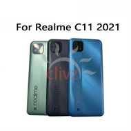 Back Cover For OPPO Realme C11 2021 Door Panel Housing Case