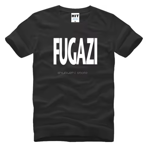 New Fugazi T Shirts Men Rock Band Men's T Shirt HEAVY METAL PUNK POP T-shirt Summer Casual TOPS TEE 