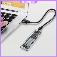 M.2NVME/NGFF Dual Protocol Solid State Drive Case Multi-Purpose Typc3.2 Hard Drive Case Digital Disp