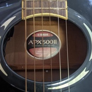 Gitar Akustik Elektrik Yamaha Apx500Ii Original Second Lukmanshop33