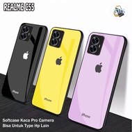 [M154] Softcase Glass Kaca Realme C55 NFC - Case Realme C55hp - Realme C55 NFC HP Casing - Realme C5