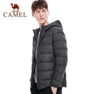 CAMEL men's light down jacket thermal top hooded down jacket