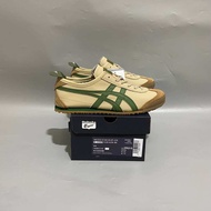 SEPATU ONITSUKA TIGER MEXICO 66 BEIGE GREEN MADE IN INDO FREE PAPERBAG