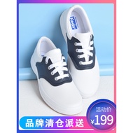 Keds2021 spring and summer new trend leather white shoes all-match low-cut lace ladies flat casual shoes hot sale