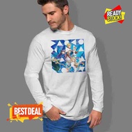 DAOKO x Dragalia Lost Long Sleeve T-Shirt Album Cover Tshirt 100% Cotton Combed 30s