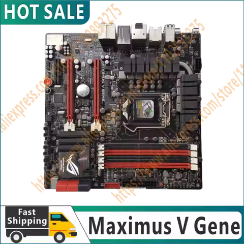 100% original testing MAXIMUS V GENE desktop motherboard Z77 slot LGA 1155 i3 i5 i7 DDR3 32G ATX UEF