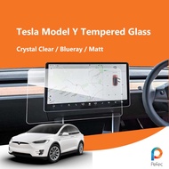 Tesla Model Y accessories car tempered glass tesla screen protector