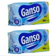 GANSO ✅ Cleaning Wipes Lavender Scent 60s