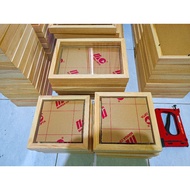 Figure Photo frame/ 3D Wooden frame/ size 20x20*4 20x20*7/ 17x22*7/ 20x26*7/ + Shatterproof Acrylic 