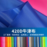 Manufacturer Ready Stock 420D Oxford Cloth Luggage Fabric Lining Cloth Storage Outdoor Products Tent