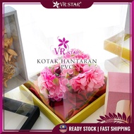 VRstar PVC Transparent Dulang Hantaran Kahwin Kotak Hantaran Gift Box Wedding Gift Tray Bekas Hantar