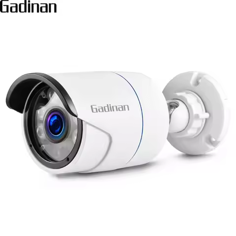 Gadinan IP Camera 8MP 5MP 4MP H.265+ PoE Security Waterproof Bullet Camera CCTV Night Vision CCTV Ho