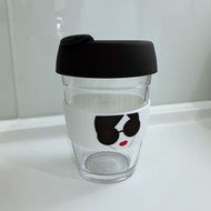 99%NEW Alice+Olivia glass 玻璃水杯連蓋