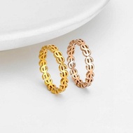 Hip Hop Dollar Titanium Steel Ring Hand