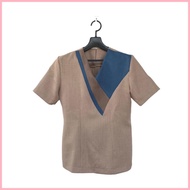 Fabric For Deped Teacher Female Uniform Complete Set