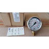 EN837-1 Ready Stock Genuine German WIKA WIKA Vacuum Shock Resistant Pressure Gauge 1/4 Negative Pres