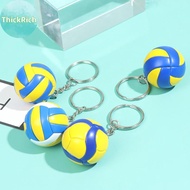 ThickRich Volleyball Keychain Mini PVC Volleyball keychain bag car keychain Ball Key Ring MY
