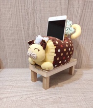 貓咪造型手機架,遙控器收納,擺飾