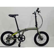 TJS-JAVA Zelo Ready Stock 20 Inch Foldable Bike Folding Bicycle Foldie Shimano Cycling