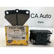 TOYOTA ALTIS REAR FBK DISC BRAKE PAD FD2176MS