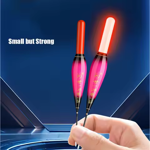2pcs/Lot Electric Fishing Floats Smart IC Gravity Sensor Color Change LED Luminous Rock Fishing Tack