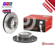 จานเบรคหน้า BMW SERIES 5 Touring E39 520d 520i 523i 525d 525i 528i 530d 535i 1995-2003 จานเล็ก 09 69