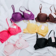 Best-selling Bh Bra Teenage Half Cup Dressy Aa467 Small Cup - Black, 32 Most Okay