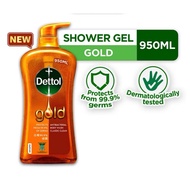 Dettol Shower Gel Body Wash Gold 950ML