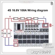 TENXI3 3S 4S 5S BMS 12V 16.8V 21V 3.7V 100A Li-ion lmo ternary lithium pin bảo vệ bảng mạch Li-Polym