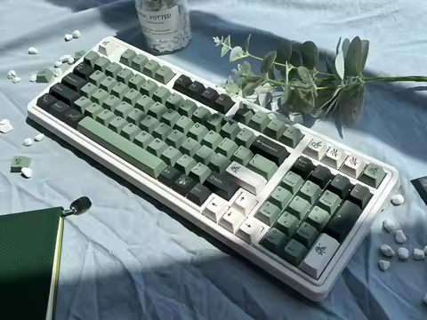 170 Keys/Set Olive Keycap PBT Sublimation Original Factory Height Personalized for Mechanical Keyboa