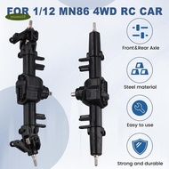 Car Metal Front & Rear Axle Bridge Replacement Parts for 1/12 MN86 4WD RC Car Spare Parts