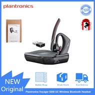Plantronics Voyager 5200 UC Wireless Bluetooth Headset Ear-hook Earphone Noise-cancelling Headphones（5200 Headphone + Charging Dock + BT600）