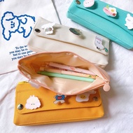 Imported pencil case cute pencil case/ free pin/