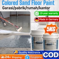 【COD】12 in 1 epoxy sand floor paint epoxy floor paint heavy duty epoxy paint waterproof toilet floor