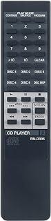 RM-D335 Replaced Remote fit for Sony CD Player Compact Disc Player CDP-C345M CDP-C345 CDP-C245 CDP-C741 CDP-C365 CDP-C265 CDP-C425 CDP-C445 CDP-C495 CDP-CA7ES DPC345 CDP-C225 CDP-C235 CDP-C245