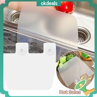 OKDEALS Oil-proof Splash Proof Kitchen Rack Helper Wash Dishes Bathroom Accessories Water Pool Board Splash Water Baffle Kitchen Organizer Shelf Sink Shelf