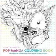 English Books Imported Pop Manga Coloring Book [Paperback]