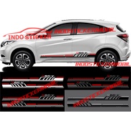 Cutting BRV car sticker, list stripe sticker, side body for honda BRV car, latest BRV sticker