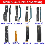 Main Board Motherboard LCD Flex Cable For Samsung Note 10 Lite Note 20 S10 Plus Note10 Plus S20 Fe S21 S21 Plus S21 Ultra