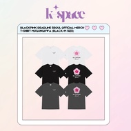 BLACKPINK DEADLINE SEOUL OFFICIAL MERCH T-SHIRT MUGUNGHWA (BLACK-M SIZE)