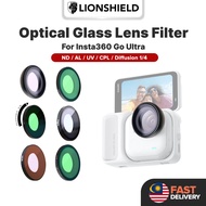(MY) LionShield Insta360 GO Ultra Camera Lens Filter Protector UV / CPL / ND8/16/32/64 / Optical Gla