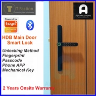BTO Main Door Smart Lock 2 Yr Warranty/Installation Tuya Video Guide Installation digital lock smart door lock