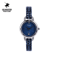 USM-DH07 นาฬิกาข้อมือนาฬิกาผู้หญิงกันน้ำสายสแตนเลสมีประกัน 1 ปี แบรนด์ US MASTERS POLO CLUB