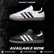 HYPEKIXK UA Samba OG Cloud White Sneakers Lace Black White Core B75806 B75807 NOHN BIRV