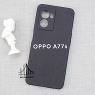 Oppo A77 A77S A77 4G Case Softcase Slim Black Matte Camera Protection Case Casing Oppo A77 A77S A77 