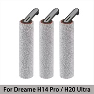 3PCS Roller Brush for Dreame H14 Pro / H20 Ultra/H30 Ultra / H13 Pro Floor Scrubber Brush Vacuum Cle