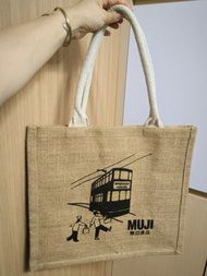 Muji銅鑼灣電車版購物袋